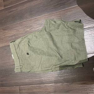 Banana republic linen shorts 9”